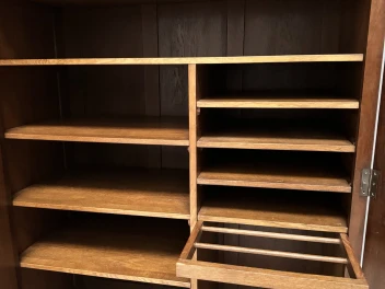 Art Deco Amsterdamse School Armoire by Willem Penaat for Metz & Co. Amsterdam